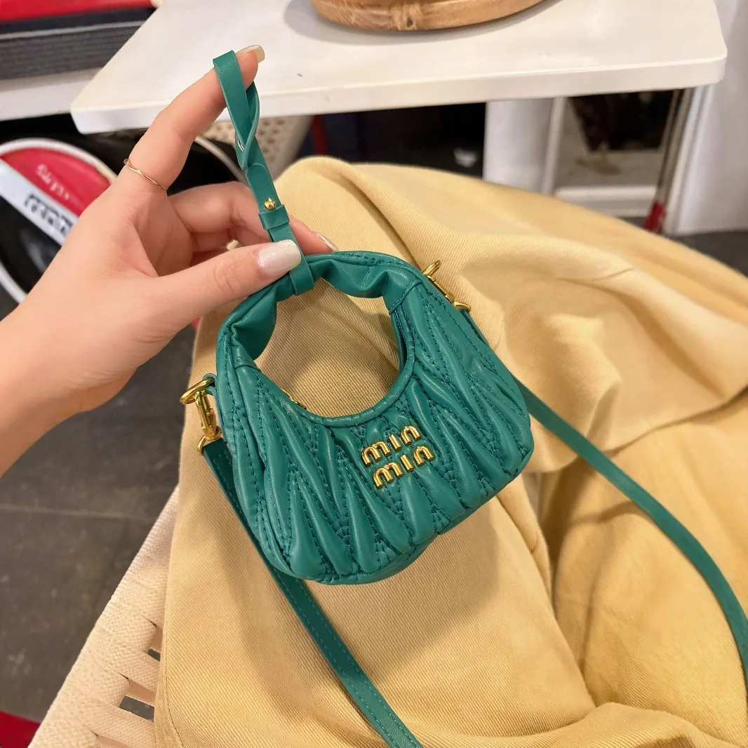 

Famous brand 2025 new high-quality luxury designer mini lipstick bag, children's bag, coin purse, small waste bag, earphone bag