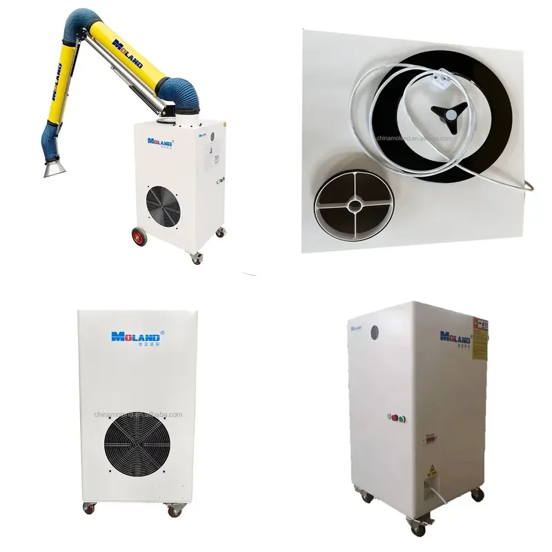 Factory Industrial Mobile Portable Dust Collector for Welding Dust Collection and Smoke Exhaust System
