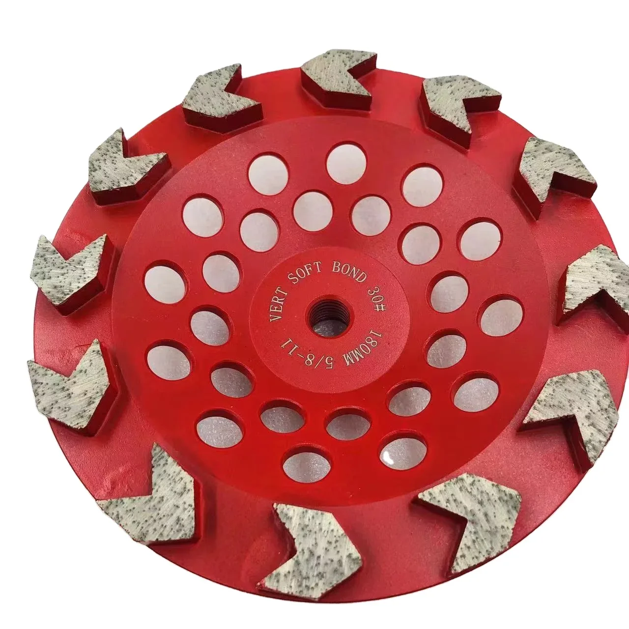 

2025High Quality 180mm Diamond Double Row Grinding Cup Wheels abrasive tools grinding wheels for Stone and Concrete