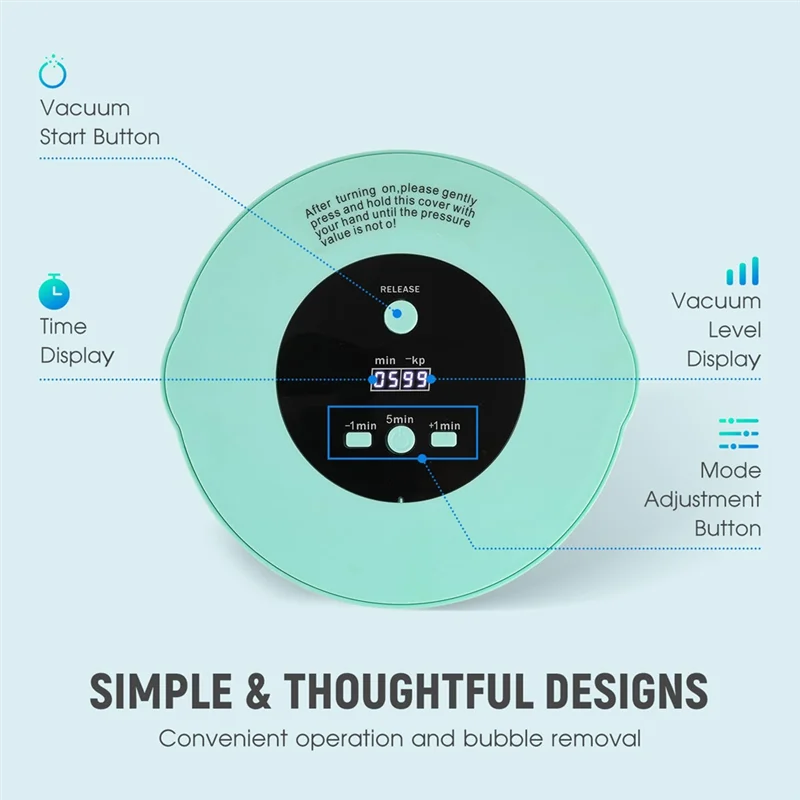 

AB42-Resin Bubble Remover Pro Airless Technology 3L 3L Большая емкость для эпоксидной смолы, УФ-смолы для художественного литья форм из смолы, вилка европейского стандарта