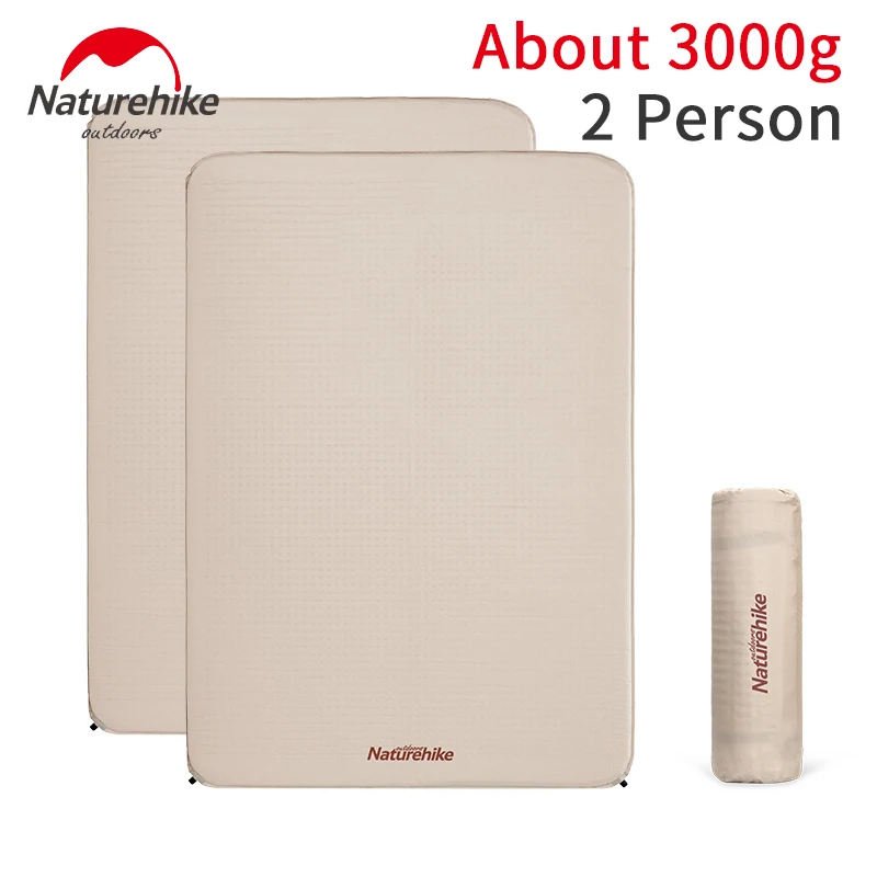 Naturehike Camping Inflatable Mat Ultralight Portable Quickly Inflation Sponge Sleeping Outdoor Widen Tent Mattress Folding Mat