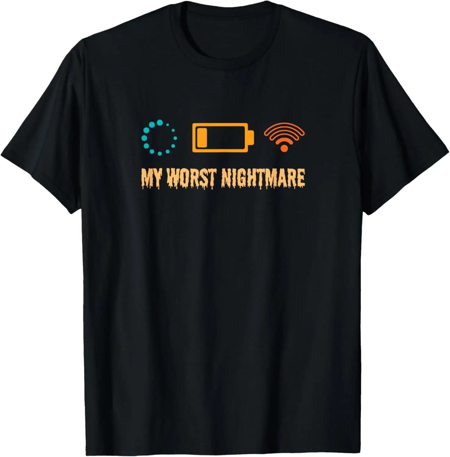 My Worst Nightmare Funny Gifts For Gamers T-Shirt 100% Cotton Trendy Y2K Short-Sleeve Tee-Soft, Quick-Drying, Moisture-Wicking;