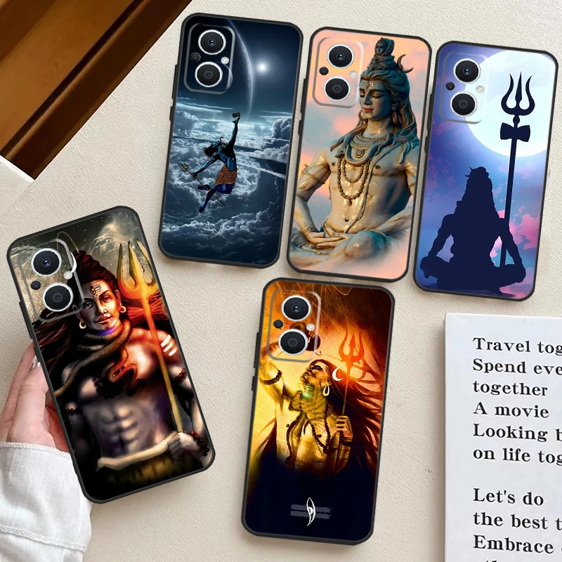 Lord Shiva Hindu God Buddha Case For OPPO Reno 7 Lite 8 4 5 6 10 2Z 4Z 5Z 8T OPPO Find X5 X6 Pro X2 X3 Lite Neo Cover