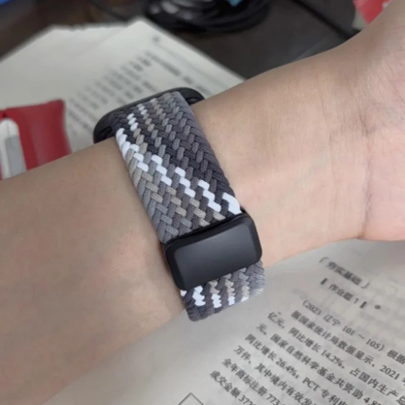 Braided Strap For Apple Watch Band 44mm 40mm 45mm 49mm 41mm 38 buckle Bracelet iWatch Series se 7 6 8 9 10 Ultra2 Magnetic Band