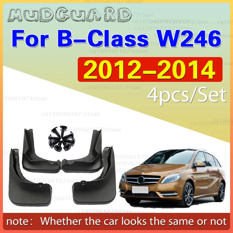 

Mudguard For Benz B Class B-Class W246 2012-2014 Front Rear Mudflaps Mudguards Car Accessories Auto Styline Splash Guard Fender