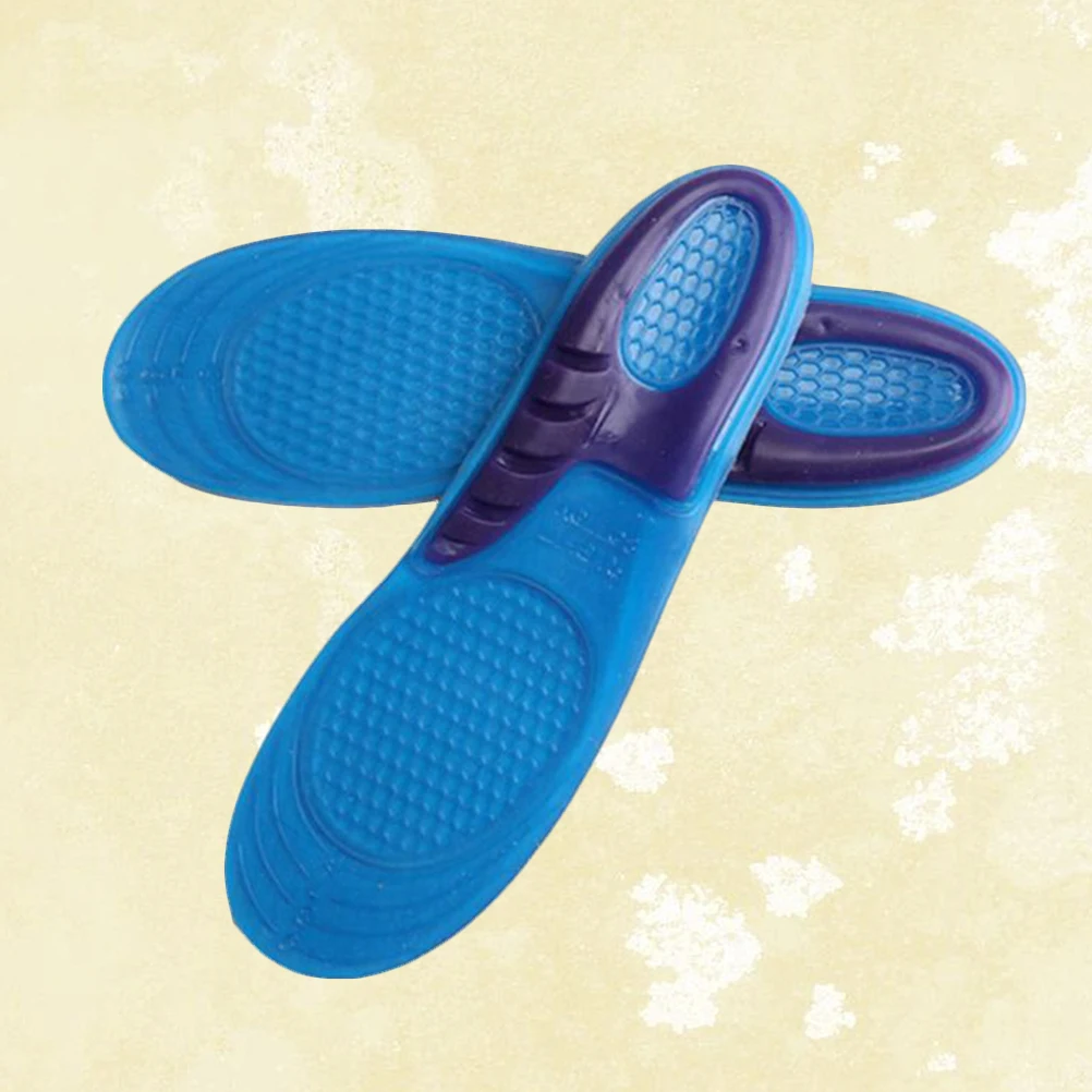 

Silicone Insoles Sports Shoes Pad Basketball Running Absorbing Breathable Thicken Comfort Feet Care Tool Premium Material