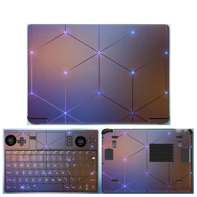 Pre-Cut Anti Scratch Vinyl Sticker Skin Protector for GPD WIN MAX MAX2 GPD Pocket3 Pocket2 MINI 7