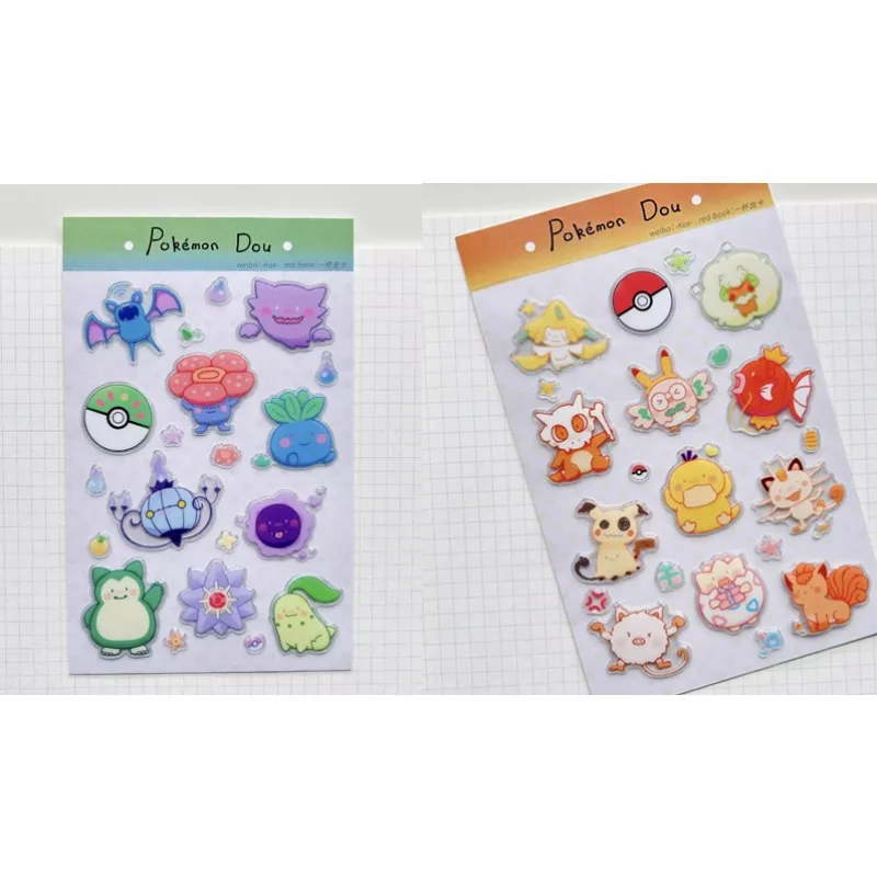 

Новые стикеры Haunter Jelly: милые, креативные, водонепроницаемые, с клейкой основой, для мобильных телефонов, мультяшные, для DIY-декора, для дневников