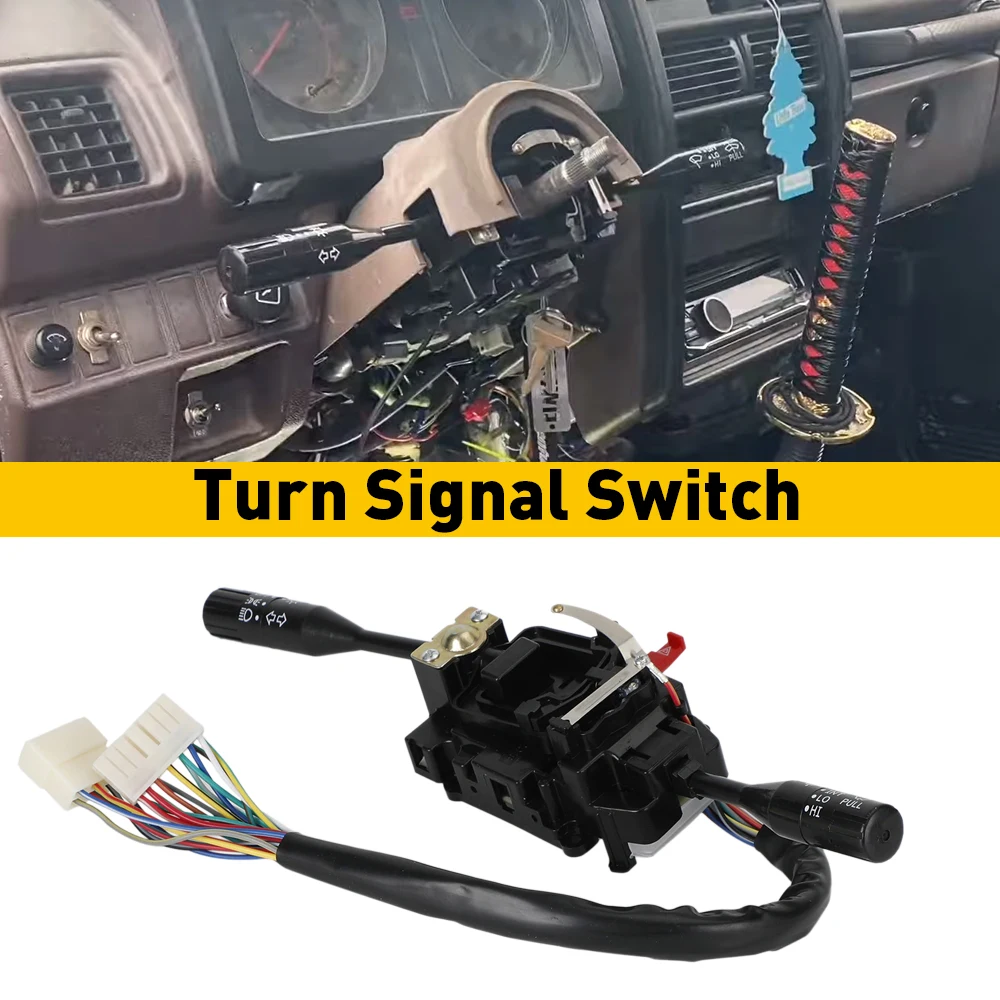 1x Turn Signal Switch Lighting System Multi-Function Combination Switch For Suzuki Samurai 1985-1995 1992 1993 1994 Accessories