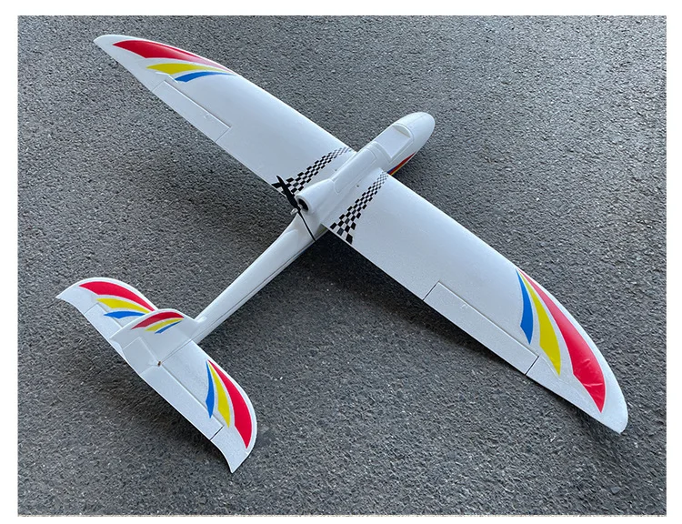 

Af Model 1.4m Wingspan Surfer X8 Propeller Fpv Cool Rc Glider Trainer Airplane Kit Pnp Mc6c 40a 2450kv Electrical Machinery