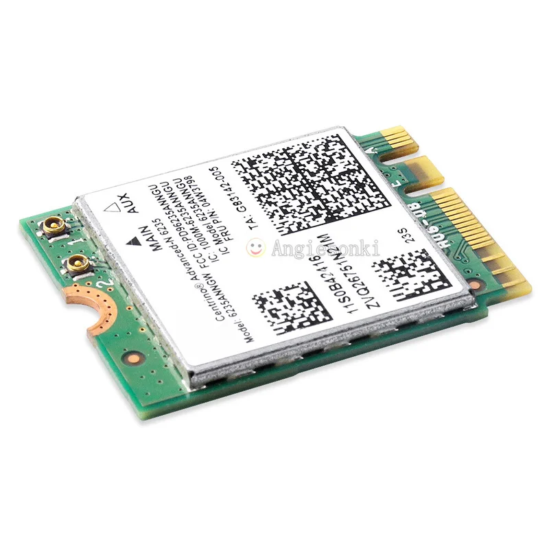 PP+ FOR Intel 6235 NGFF 300M 2.4/5G Bluetooth 4.0 WIFI Card for Lenovo Laptop 04W3798