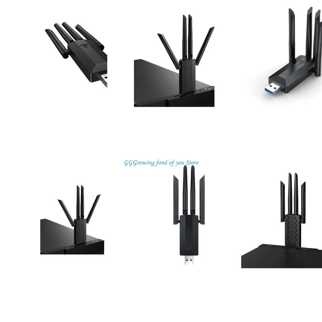 H9EB تغطية إشارة قوية لاسلكية USB WiFi محولات البطاقة اللاسلكية لا تتطلب محرك الأقراص