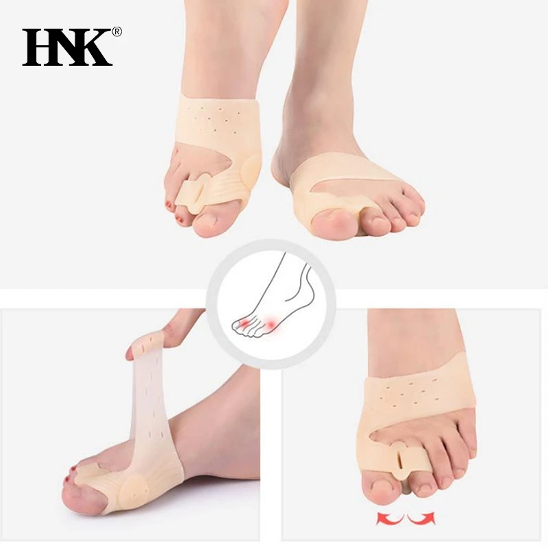 Silicone Bunion Corrector Toe Separator Bunions Toe Corrector Valgus For Toe Haluksy Finger Separator Hallux Valgus Corrector