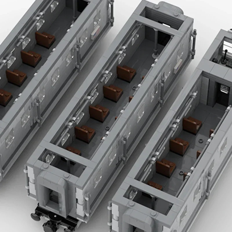 Moc Mattoni da costruzione Stazione metropolitana sotterranea Tecnologia di costruzione di modelli City Street View Blocco modulare Giocattolo fai da te Regalo di festa