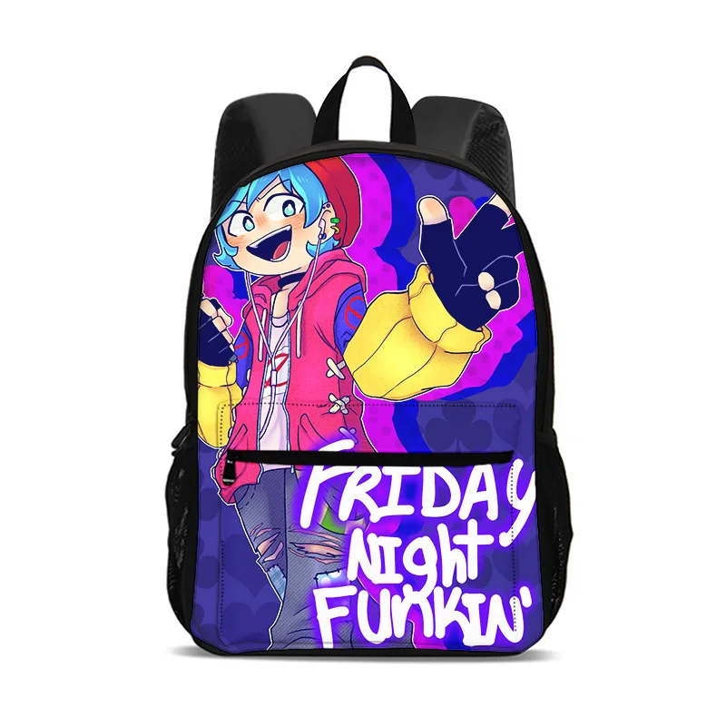 Friday Night Funkin Backpack Versatile  Large Capacity Outdoor Travel Mountaineering Boy and Girl School Birthday Best Gift
