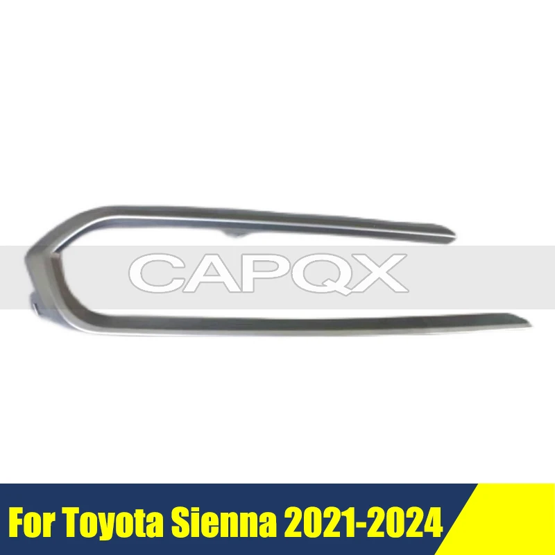 

Front Bumper Fog Light Frame Trim Strip For Toyota Sienna 2021-2024 Front Bumper Trim Strip