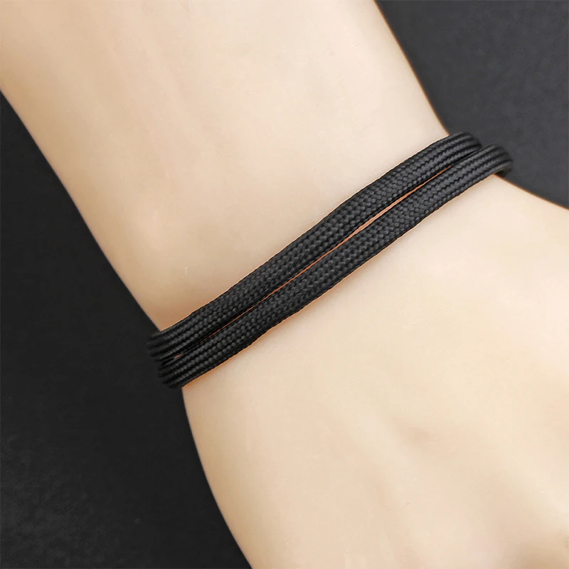 Minimalist Nautical Braided Rope Surfer Bracelets Handmade Adjustable Rope Bracelet For Men Women Couple Bracelet Jewelry Gift - view 2