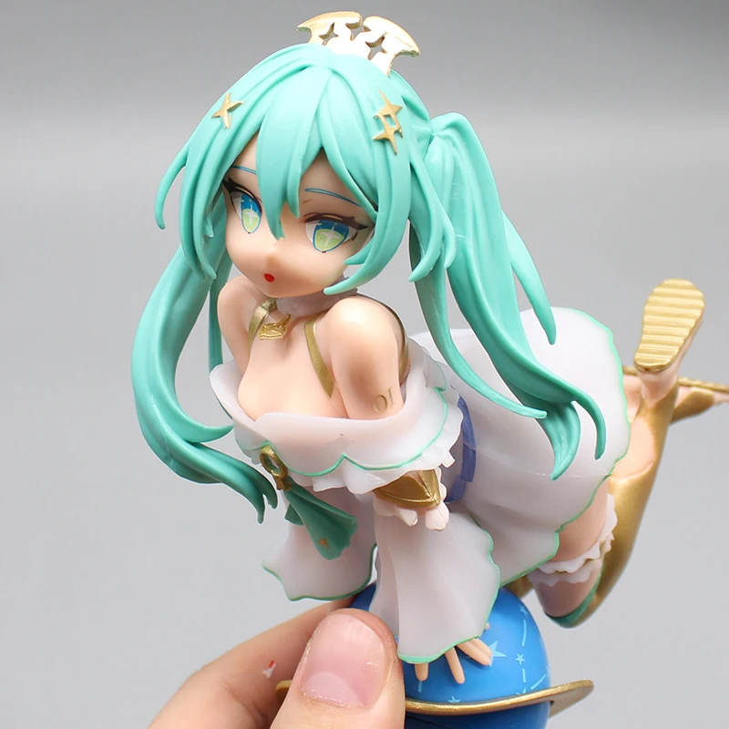 17 cm Anime Hatsune Miku Figuren GK Globe Hatsune Miku Actiefiguren PVC Collectie Model Speelgoed Verjaardag Desktop Decoratie Geschenken