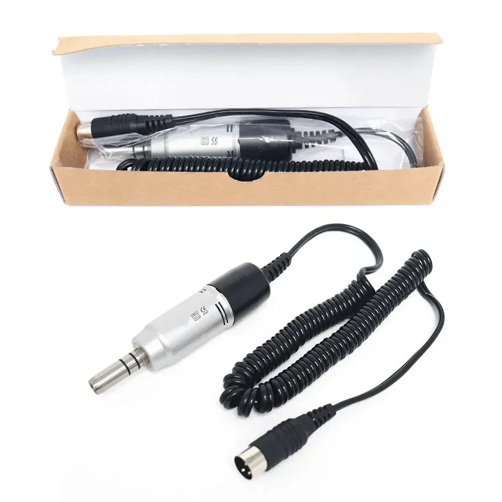 Dental Lab 35000rpm Micromotor E-Type Electric Motor / Contra Angle / Straight Nosecone Handpiece Polishing Dentistry Equipment
