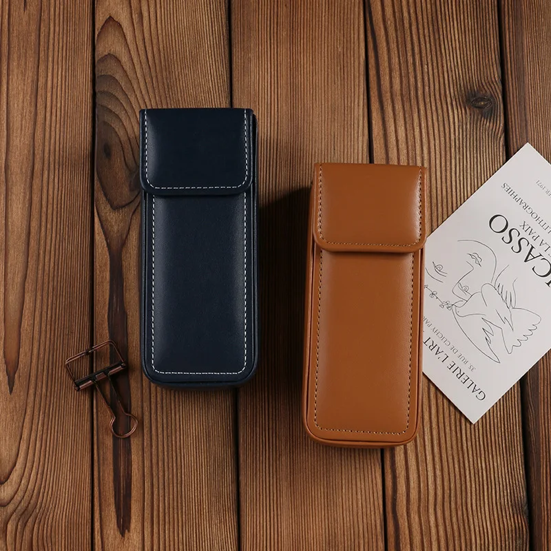 Large Capacity Flip-top Glasses Case PU Leather Sunglasses Case