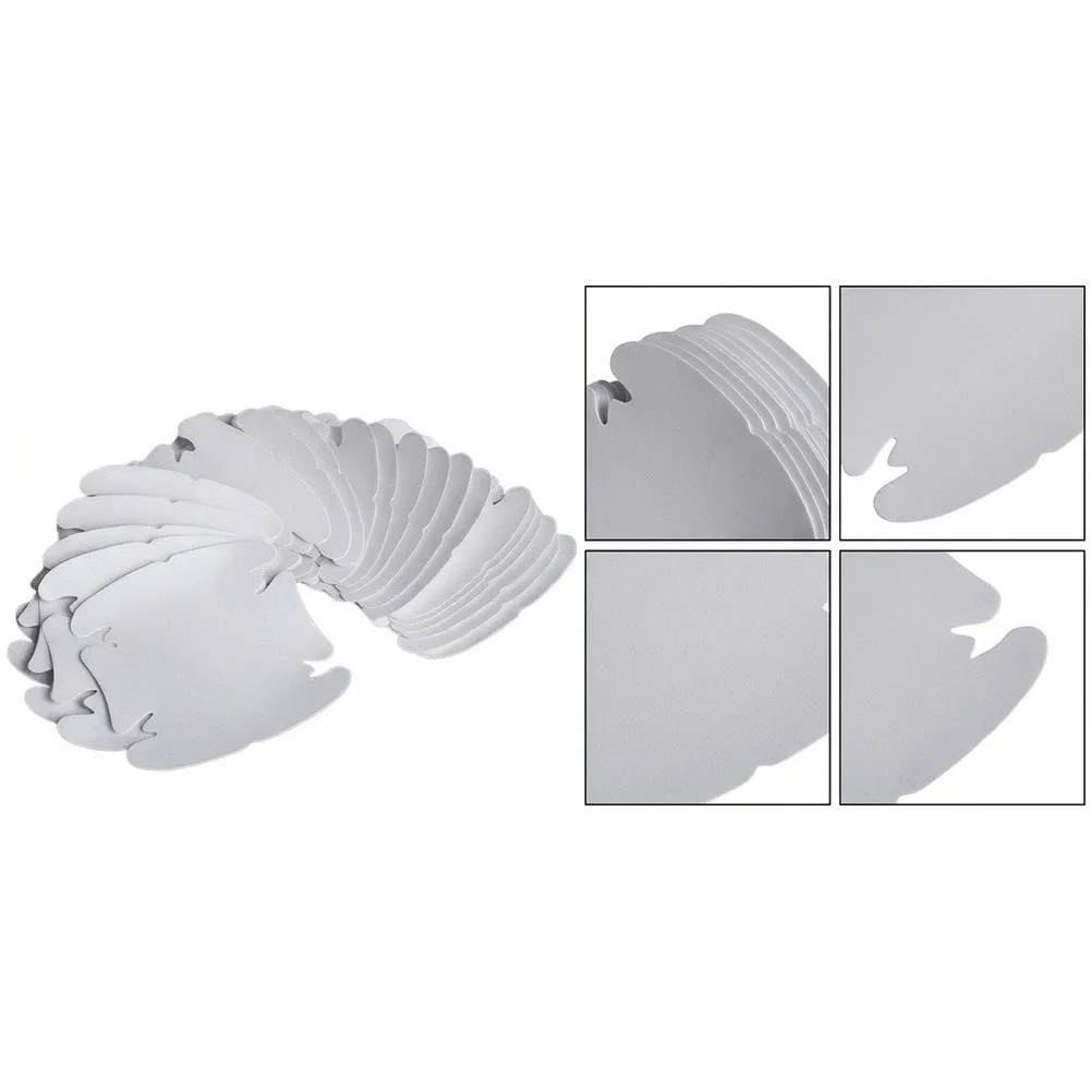 Fiber Vinyl Car Door Handle Protective Film Film Transparent 8.5cm X 9.5cm Invisible Protector Scratch for durable