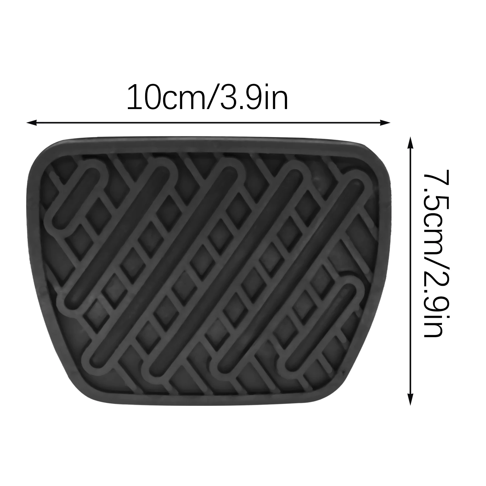 Pad Brake Pedal Cover Rubber For Nissan 370Z Altima NV Maxima 2009 2010 2011 2012 2013 2014 2015 2016 2017 2018 2019 46531-EG01A