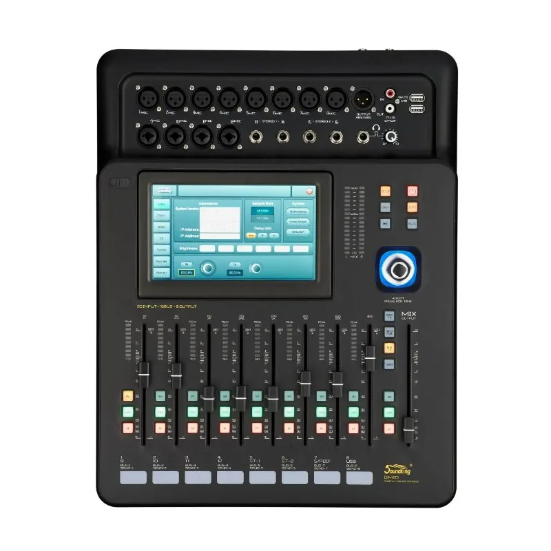 

【Best-selling】Digital Mixing Station Professional Live Stage Effects Mixer with Effects Reverb Balance A20 / DM20
