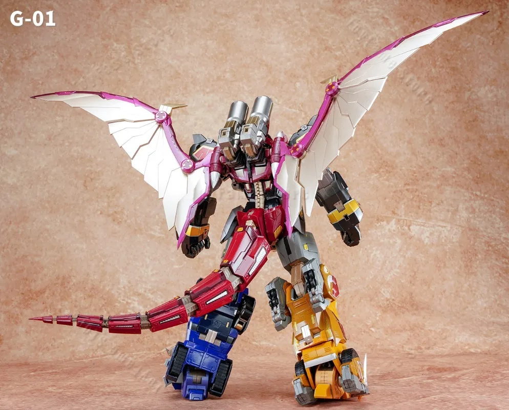 ¡Próximamente! Figuras de acción de aleación Burst Model ZL-01 Beast King G-01 KO FLAMETOYS BEAST LORD Dragon Caesar Megazord