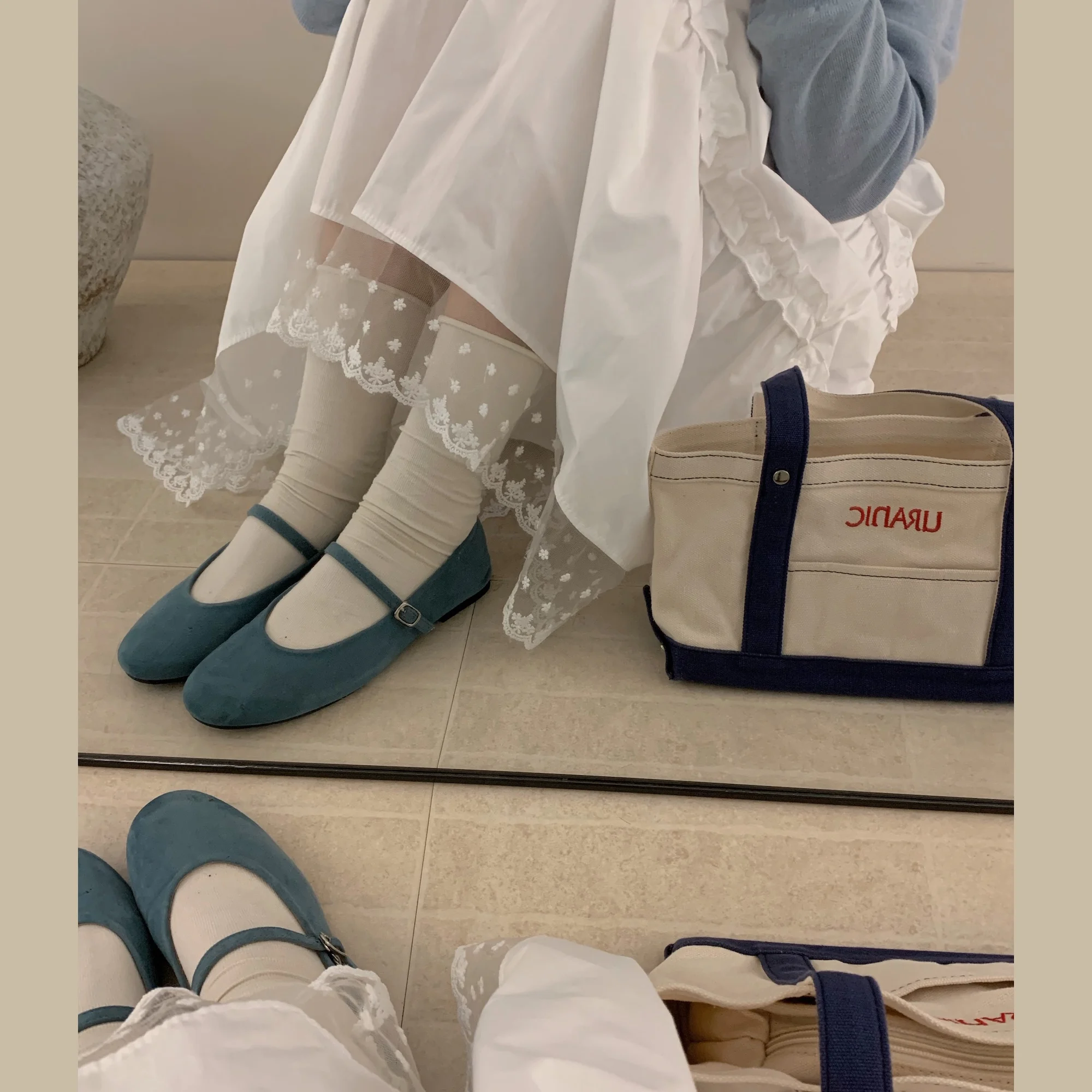 High Elastic Waist Long Skirt for Women Korean Style Streetwear Lace Patch A-line Skirts Female Summer Midi Skirts Female(T3541)