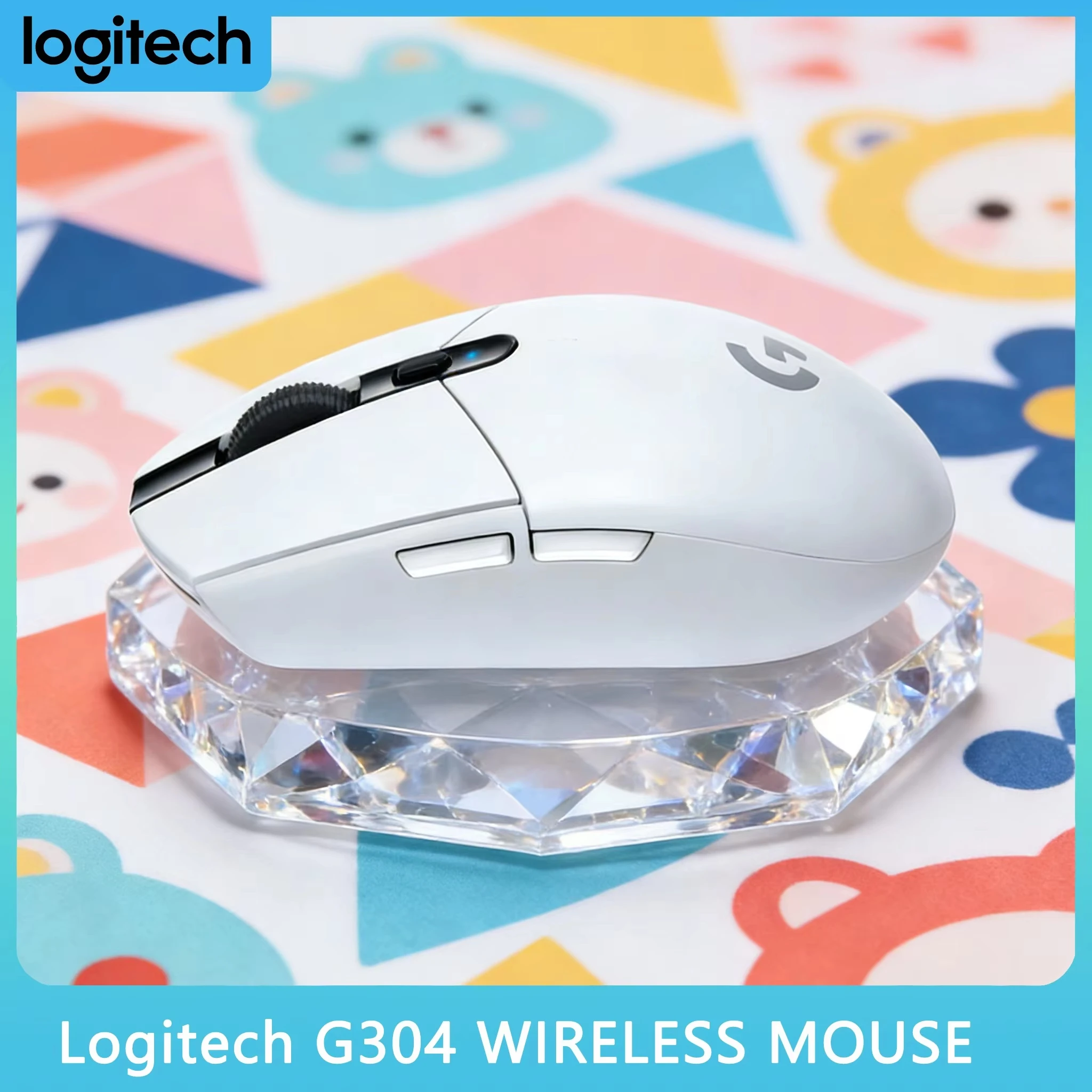 Ratón con Cable Logitech G203 de Nivel Básico, Retroiluminación RGB, 8000 DPI, para la Escuela, el Hogar, la Oficina, Juegos de Computadora, 2.1 m, Duradero