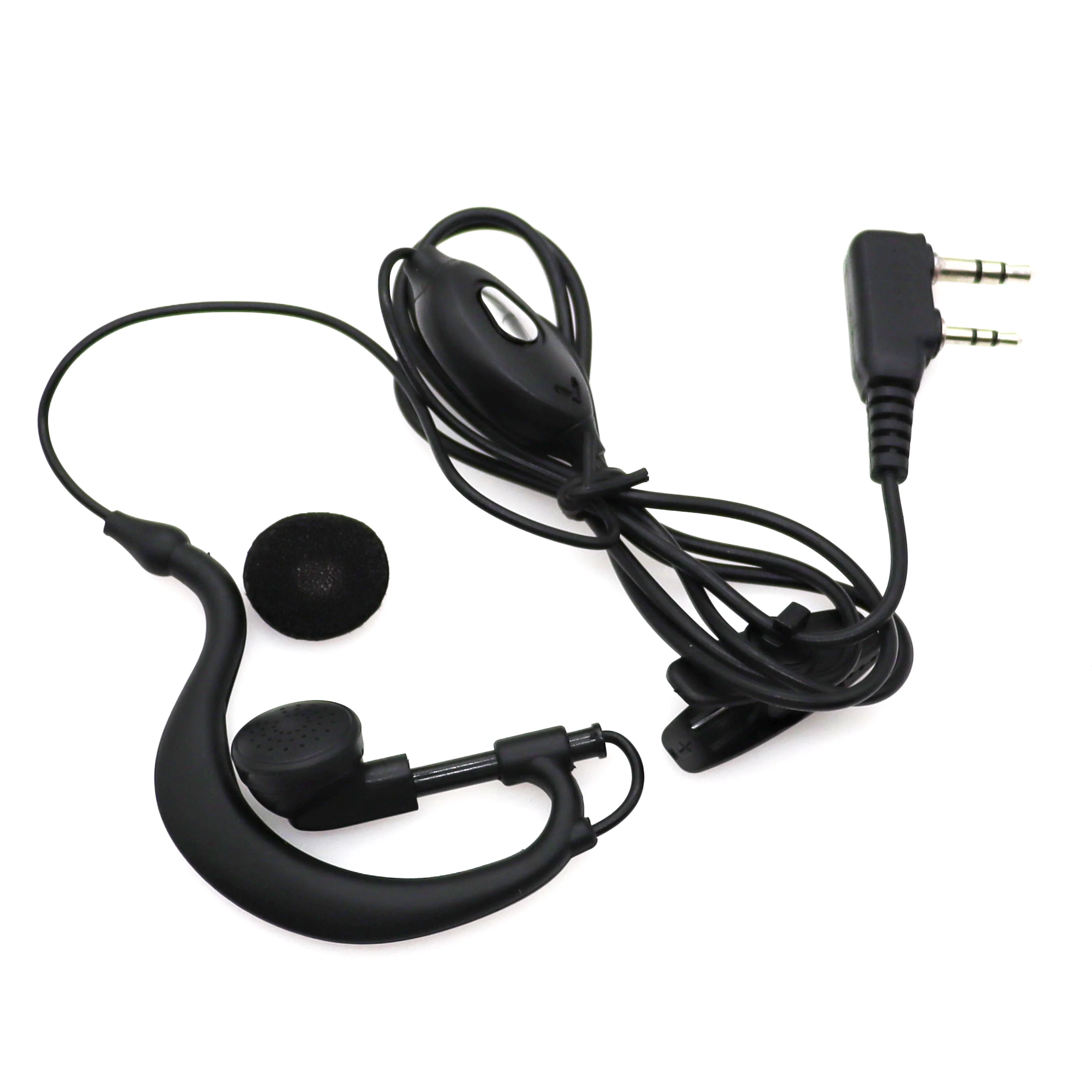 10Pcs Baofeng Original Earphone for Bao Feng Walkie-talkie Headset for UV-5R UV-82 BF-888S 666S 777S UV-9R Plus