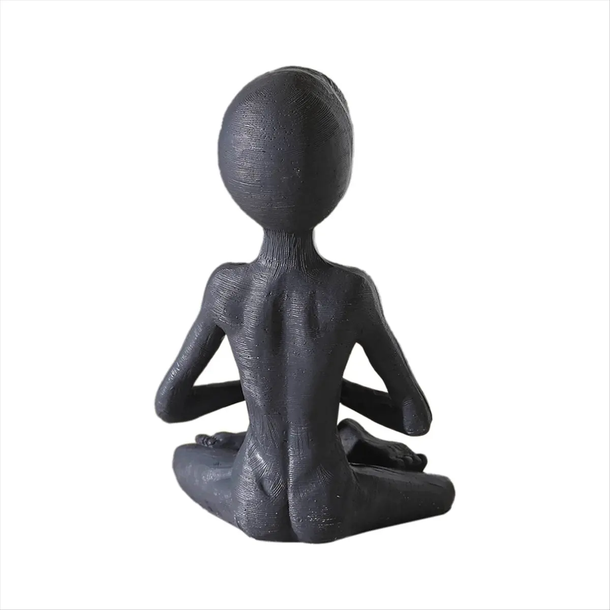 

AA83 украшения, настольный топпер, статуя для йоги, медитации, статуэтка, полка, гусеницы, садовая статуя для медитации