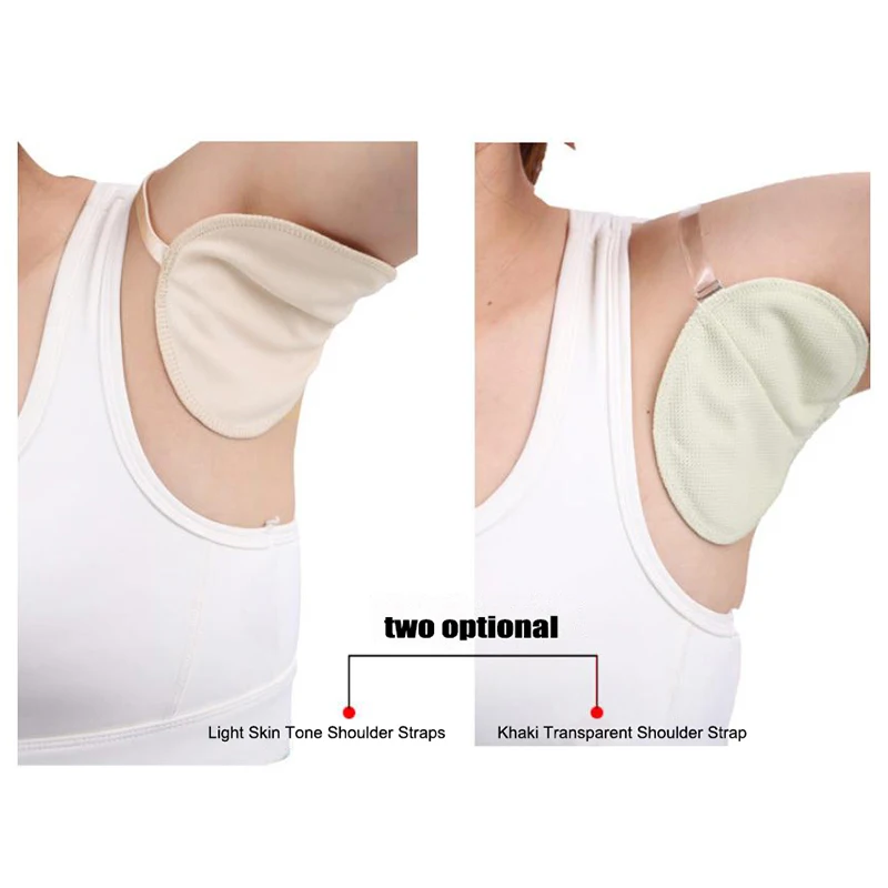 Underarm Sweat Shield Pad Washable Armpit Absorbing Sweat Guards Strap Antiperspirant Underarm Sweat Pads Anti PerspirationPatch