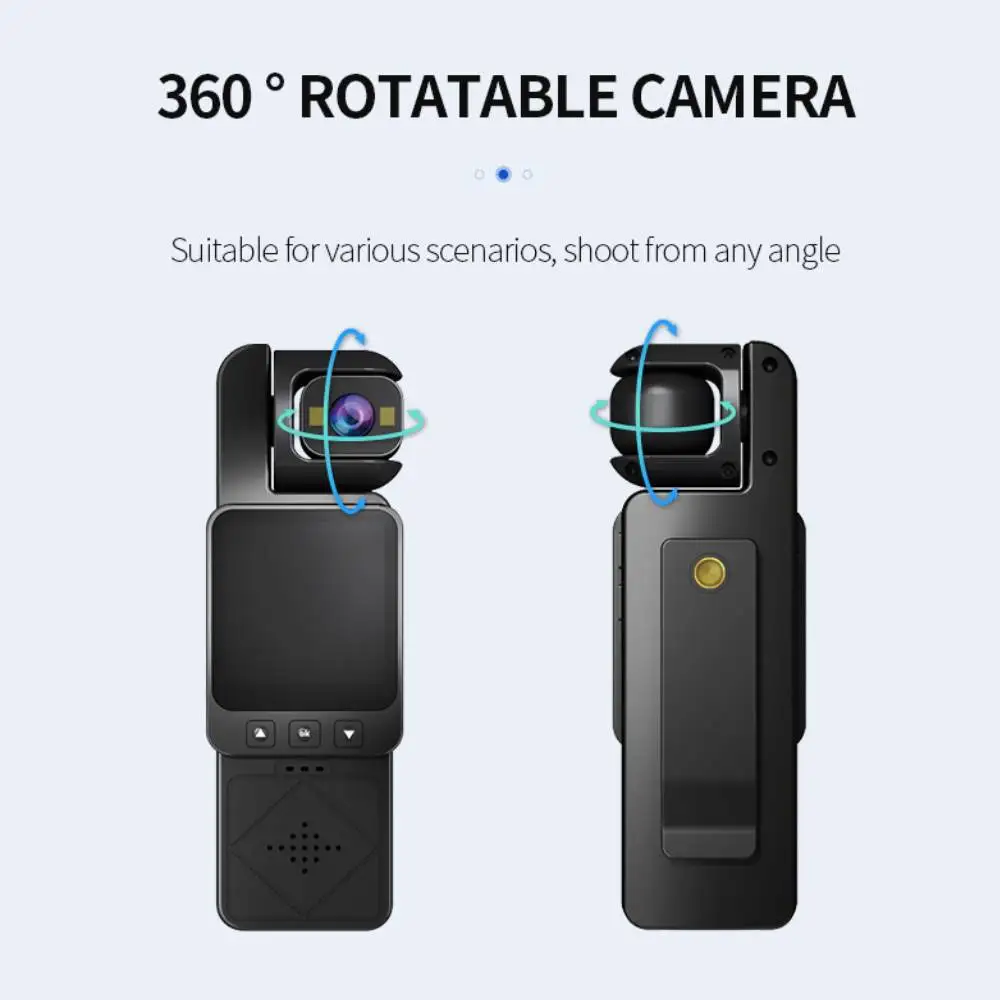 كاميرا عمل صغيرة WIFI IP65 كاميرا عمل مقاومة للماء 1.54 بوصة 1080 HD كاميرا رياضية الصدر يرتديها مسجل فيديو ركوب الدراجات تسجيل فيديو