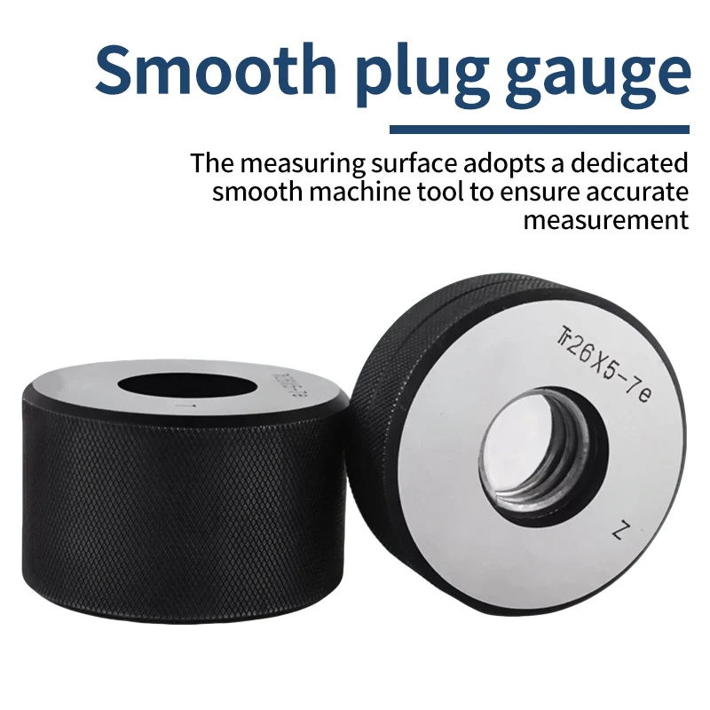 VOKET TAP High-precision thread ring gauge 7e precision pitch thread testing tool Tr8 10 12 14 16 18 20 22 24 26 28 30