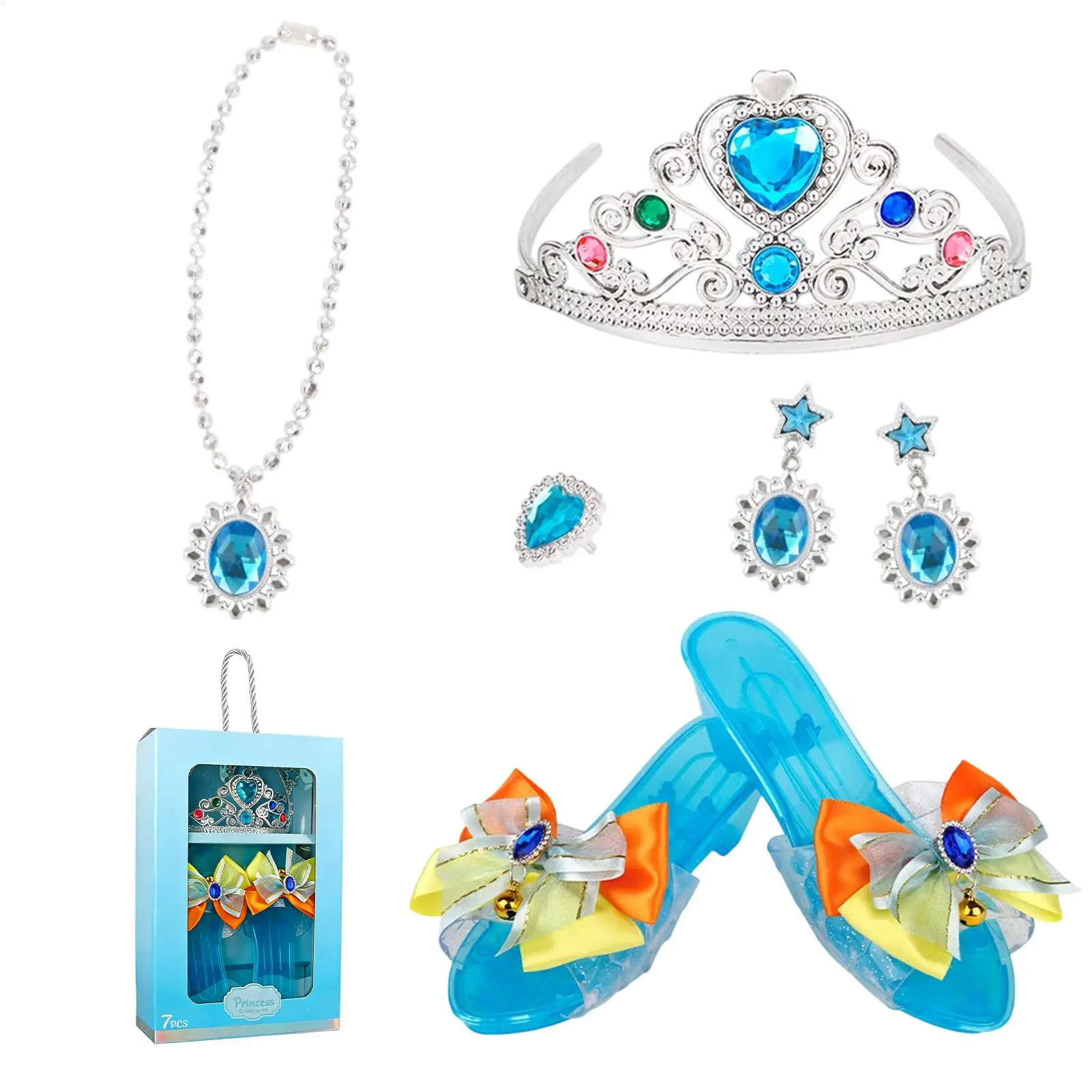 princess-pretend-jewelry-toy-5-piece-role-play-supplies-princess-dress-up-shoes-set-for-playtime-birthday-halloween-holiday