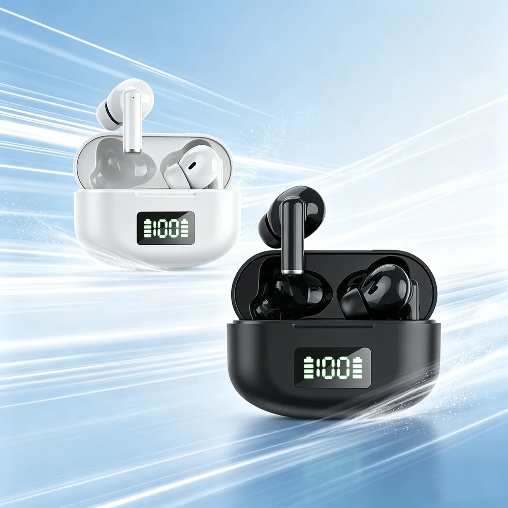 Bluetooth Earbuds Wireless Headphones Lightweight Bluetooth Headsets Distribute Weight Evenly To Prevent Neck Strain