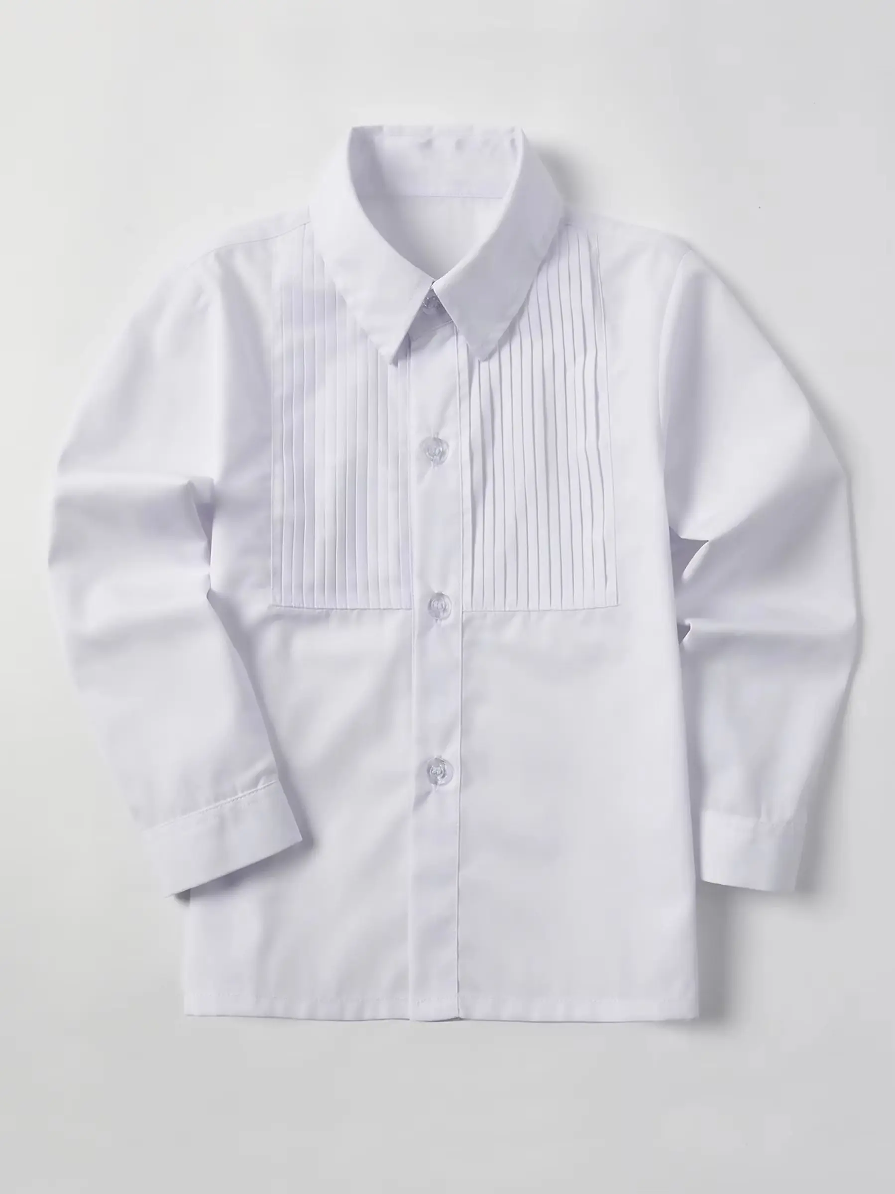 Camicia da ragazzo per la stagione del ritorno a scuola, casual, per feste universitarie, matrimonio, per bambini, camicia a maniche lunghe con cavallo, taglia 2-16 anni, comoda e leggera