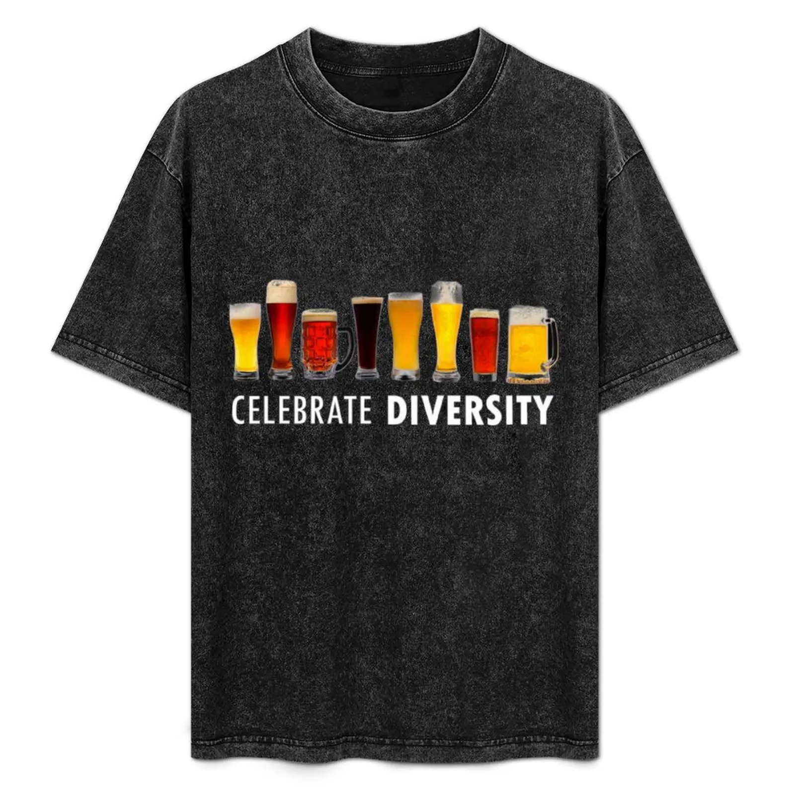 CELEBRATE DIVERSITY T-Shirt vintage anime shirt shirts graphic man t shirt Blouse luxury clothes men