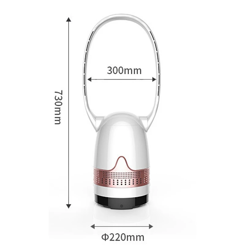 أحدث مروحة بلا أوراق 32 بوصة مروحة كهربائية خالية من الشفرة منزلية فائقة الهدوء مروحة تبريد مراوح تنقية الهواء 1-12H توقيت 220 فولت