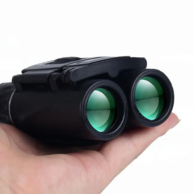 

40x22 HD Binoculars Professional Mini Compact Long Range Folding BAK4 FMC Optics for Hunting Sports Outdoor Camping Travel