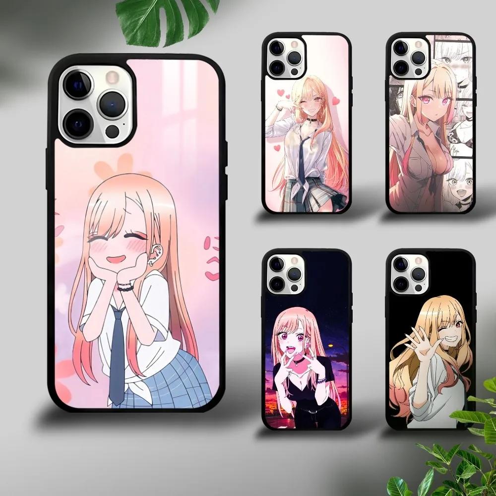 My Dress-Up Darling Phone Case For iPhone 16 15 14 13 12 11 Pro Xs Max Mini Plus Celulares Hard Funda