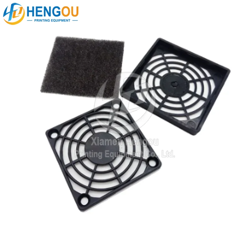 Fan Dust Cover Plastic Dust-Proof Net Three In One Grille For 6010 6015 6020 6025 6038 DC Fan 60mm