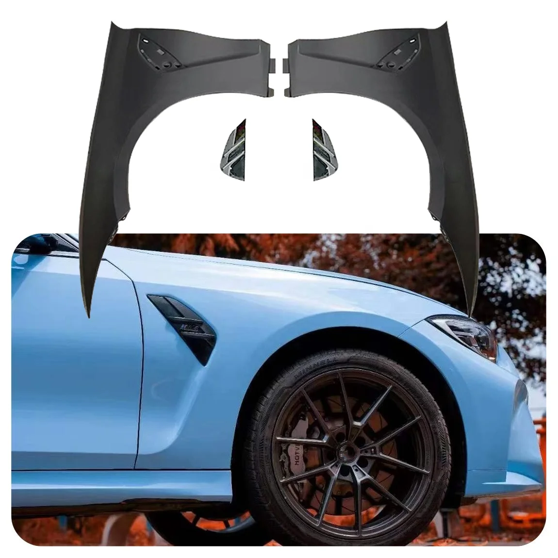 

Front Fenders suitable for BMW 3 Series G20 Sedan G21 Touring (2018-up) G20 G28 330i M3