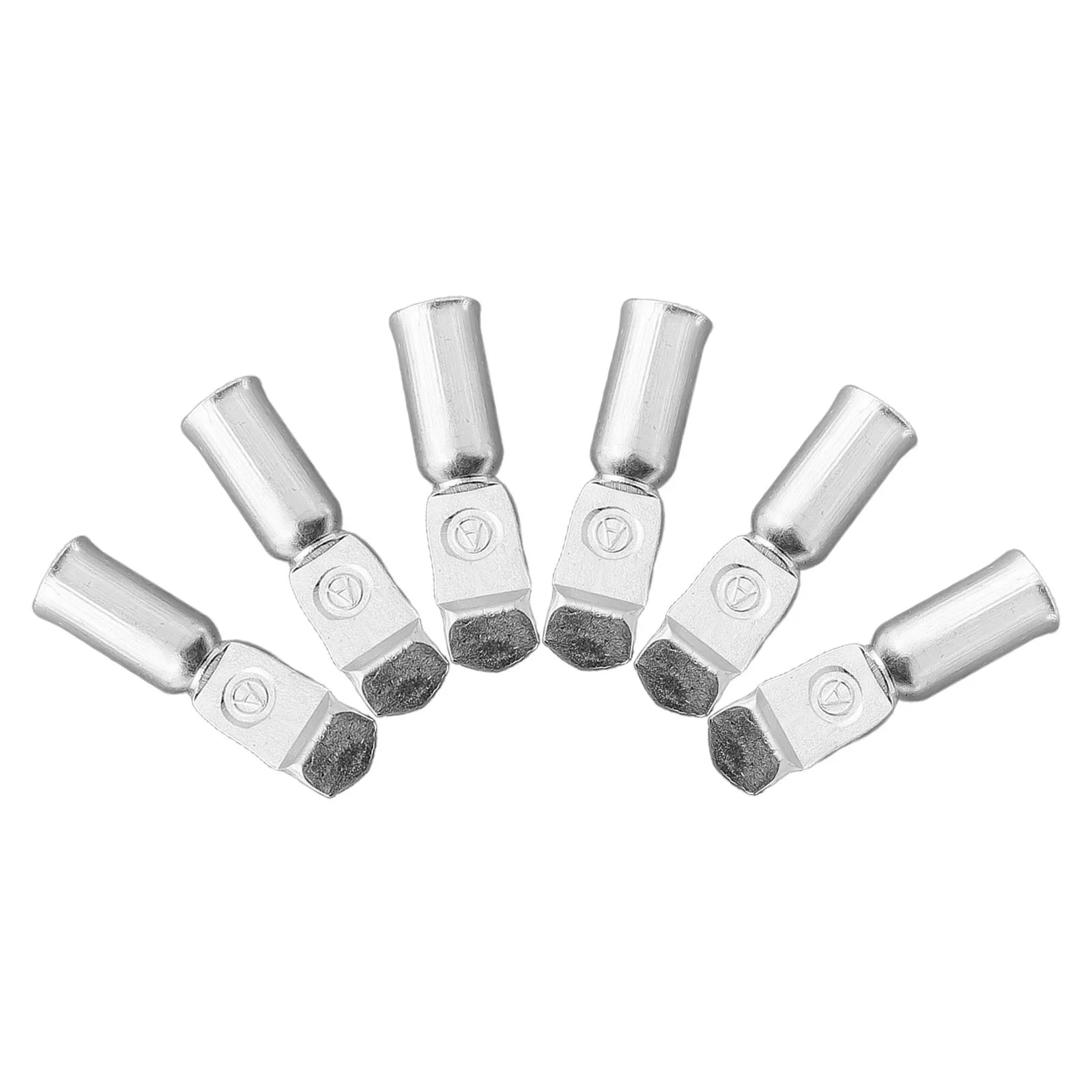 Pins Lugs Terminals Connector 6PCS 6X Pins Lugs Terminals 2-6AWG 50A 6-12AWG For 50/120Amp Connectors Practical