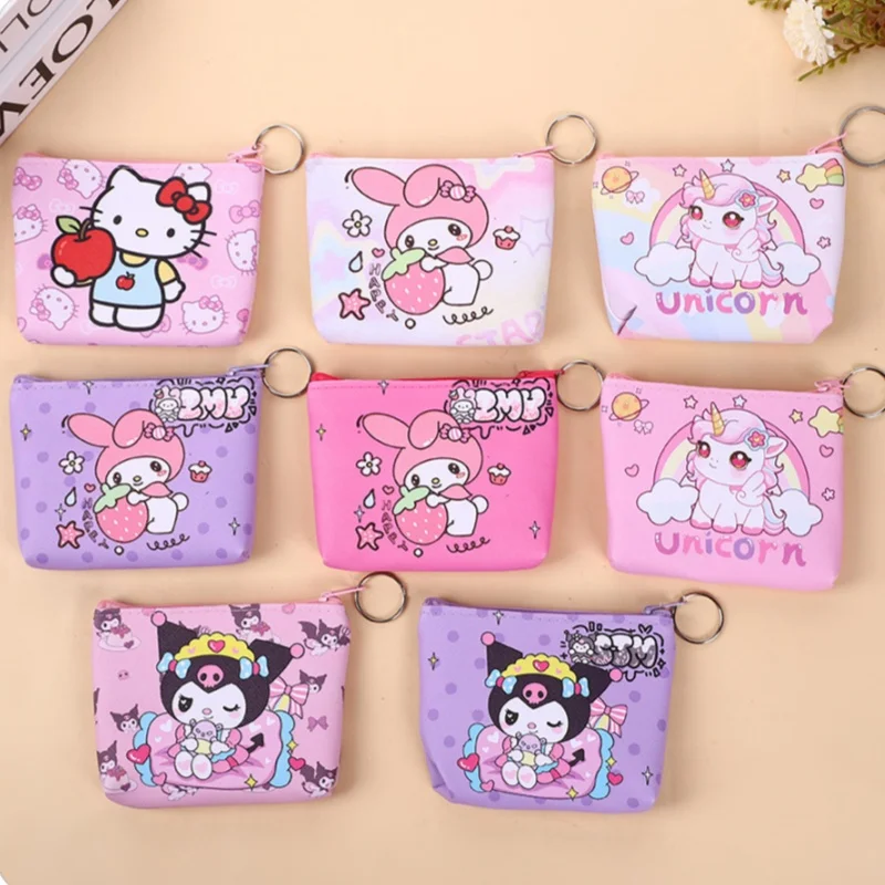 Small wallet pendant Korean version Instagram style creative children's cartoon cute coin purse