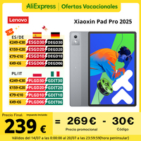 Global ROM Lenovo Xiaoxin Pad Pro 2025 Tablet Lenovo Xiaoxin Pad Pro 12.7 inches 144Hz Display MTK Dimensity 8300 10200mAh