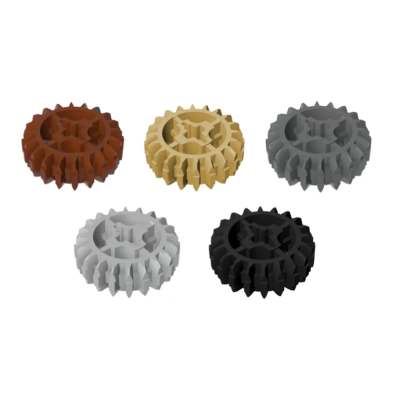 55 個 MOC 32269 18575 テクノロジーパーツと互換性あり、20 ギア、DIY ビルディングブロックパーツ、子供のおもちゃ、ギフト