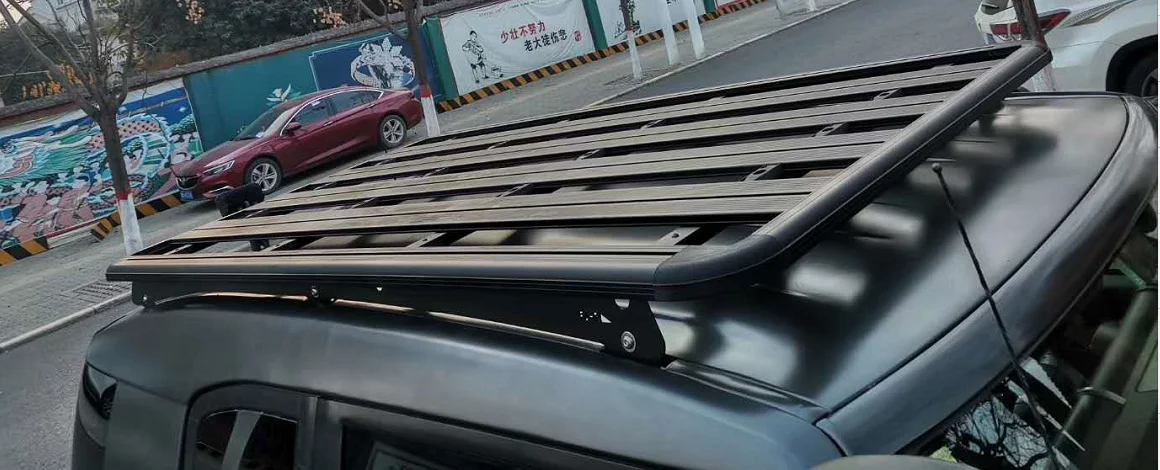4x4 Car Auto Roof Rack Expansion Platform Universal SUV Off-road Car Aluminium Alloy Load Luggage Frame Basket 135 160 180 220