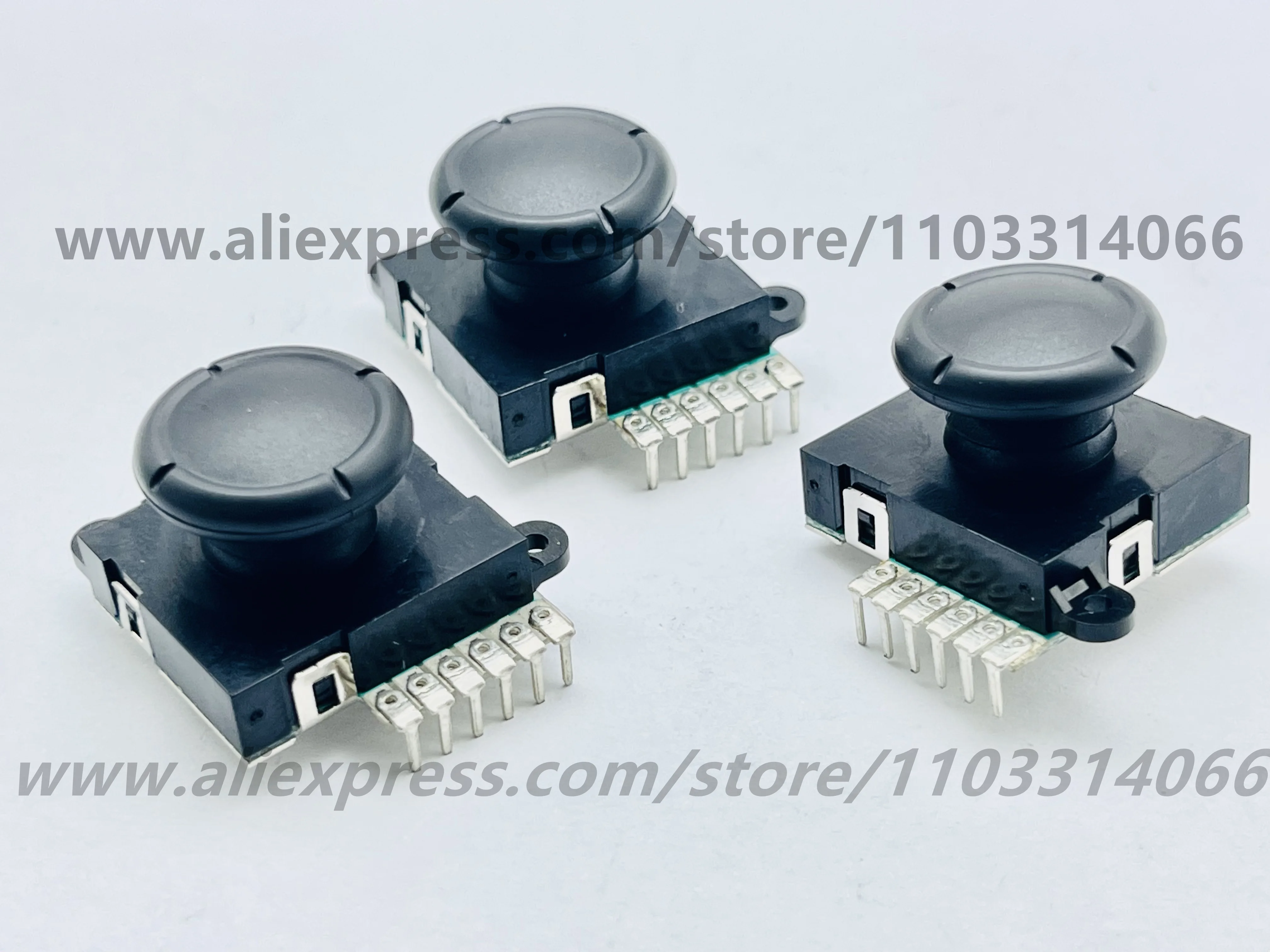 10pcs High-quality five-way Rocker PS5 Xbox game controller, Gray 5k foot position
